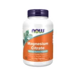 حبوب سترات المغنيسيوم magnesium citrate now