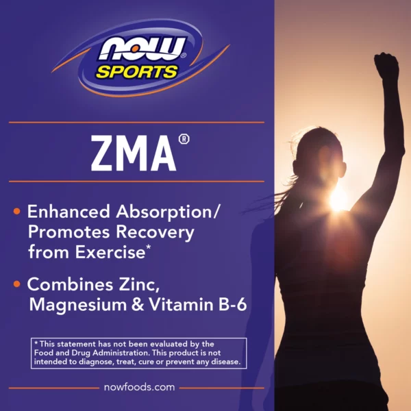 جرب الآن Now ZMA وحسن أدائك الرياضي وسرع عملية تعافي العضلات بعد التمارين