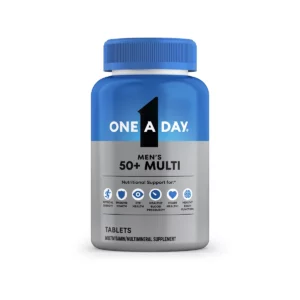 وان أ داي للرجال فوق الخمسين One a day men's 50 عدد 100 قرص من أقوى المكملات الغذائية للردال لدعم صحة الرجل وتقوية المناعة والصحة الجنسية