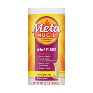 ميتاموسيل لعلاج الأمساك Metamucil 4 in 1 Fiber حجم 798 جم - metamucil egypt - سعر ميتاموسيل - metamucil فوائد - اقوى ملين للامساك