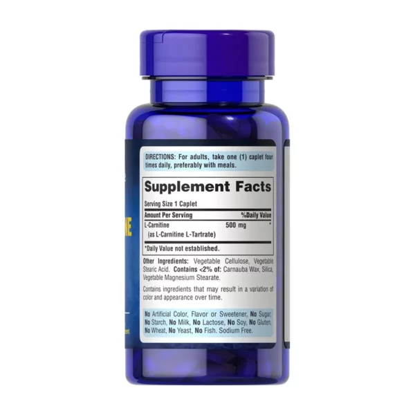 حبوب الكارنتين Puritan's Pride L-Carnitine 500 mg لدعم الطاقة والتخسيس وتحويل الدهون إلى طاقة-فوائد حبوب L Carnitine Puritan's Pride لدعم الطاقة وتحويل الدهون إلى طاقة والمساعدة في التخسيس-l carnitine حبوب-l carnitine دواء سعر-l carnitine طريقة استخدام-l carnitine شرح-l carnitine فوائد للشعر-استخدامات دواء l carnitine-اسعار الكارنتين