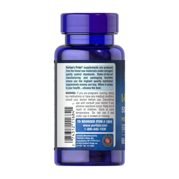 حبوب الكارنتين Puritan's Pride L-Carnitine 500 mg لدعم الطاقة والتخسيس وتحويل الدهون إلى طاقة-فوائد حبوب L Carnitine Puritan's Pride لدعم الطاقة وتحويل الدهون إلى طاقة والمساعدة في التخسيس-استخدامات دواء l carnitine-افضل وقت لتناول l carnitine-ال كارنتين 500-ال كارنتين ٥٠٠-انواع الكارنتين-حبوب l carnitine للرجال-سعر الكارنتين لحرق الدهون