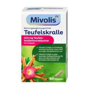 حبوب مخلب الشيطان Mivolis Teufelskralle عدد 60 كبسولة