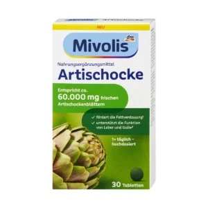 حبوب الخرشوف-artichoke capsules Mivolis-كبسولات الخرشوف-كبسولات خلاصة الخرشوف