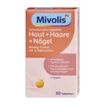 Haut Haare Nagel Tablete مكمل غذائي لدعم صحة البشرة والشعر والأظافر-mivolis skin hair nails فيتامينات للجمال والعناية بصحة الشعر والبشرة وتقوية الأظافر-haut haare nagel-فيتامين للشعر والاظافر والبشرة-أفضل فيتامينات للبشرة والشعر والأظافر-مكمل غذائي للشعر والبشره والاظافر