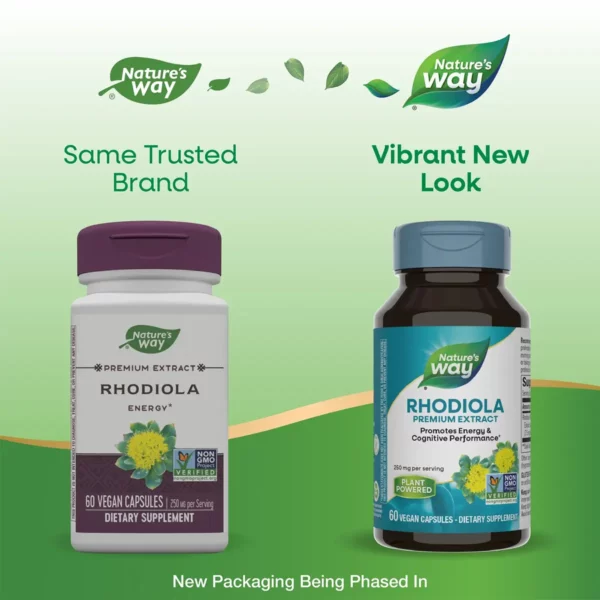 تغلب على تحديات يومك مع Nature's Way Rhodiola لتخفيف التوتر جرب الآن
