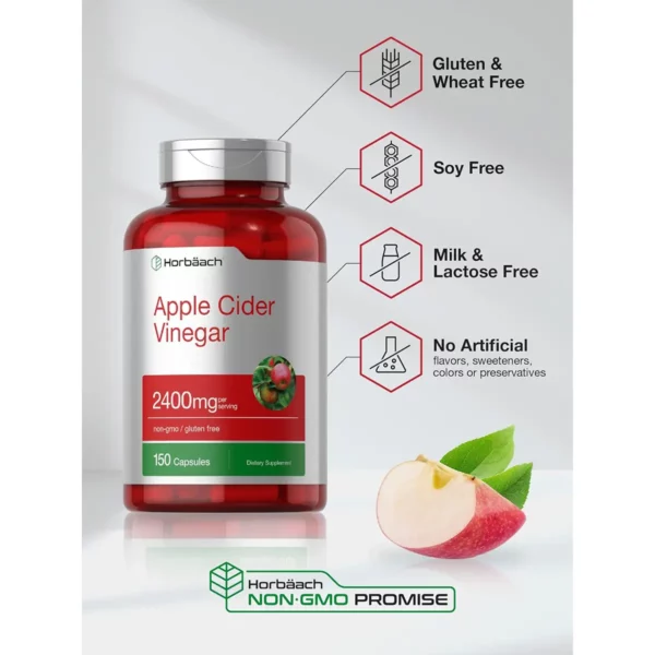 حبوب خل التفاح Horbaach Apple Cider Vinegar تركيز 2400 مجم / 150 كبسولة حبوب خل التفاح كبسولات خل التفاح حبوب الخل التفاح حبوب خل التفاح للتنحيف كبسولات خل التفاح العضوي تجربتي مع خل التفاح للتنحيف سعر كبسولات خل التفاح اضرار حبوب خل التفاح للتنحيف كبسولات خل التفاح التخسيس horbaach apple cider vinegar apple cider vinegar horbaach apple vinegar vitamins apple cider capsule side effects كبسولات الخل للتنحيف فائدة حبوب خل التفاح apple cider vinegar vitamin benefits حبوب التخسيس خل التفاح