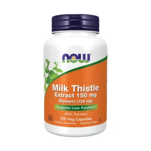 milk thistle 150 mg now foods 120 caps