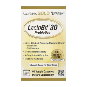 Lactobif Probiotics حبوب بروبيوتيك لدعم صحة الجهاز الهضمي وتوازن البكتيريا النافعة وتقليل الانتفاخ والغازات-probiotics-بروبيوتيك-بكتيريا نافعة-البروبيوتيك-أفضل بروبيوتيك للقولون-بروبيوتيك طبيعي-أفضل حبوب بروبيوتيك-بروبيوتك