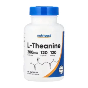 مكمل الثيانين نوتريكوست لدعم الاسترخاء وصفاء الذهن بجرعة 200 ملجم - l theanine سعر - إل ثيانين - الثيانين حبوب - l theanine سعر في مصر - l theanine مكمل