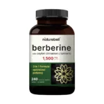 مكمل غذائي البربرين مع قرفة سيلان وكركم من NatureBell لدعم توازن سكر الدم واستجابة الانسولين، ودعم إدارة الوزن - berberine ماهو - فوائد مكمل البربرين - اقراص البربرين - berberine side effects - تجربتي مع البربرين